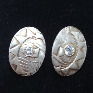 Cool geometric earrings